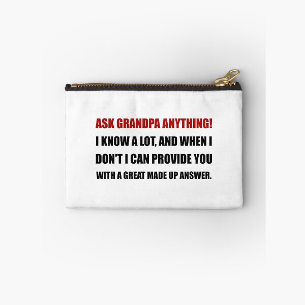 Item preview, Ask Grandpa Anything designed and sold by TheBestStore.