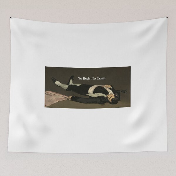 Item preview, No Body No Crime "The Dead Toreador" Manet designed and sold by lheniff.