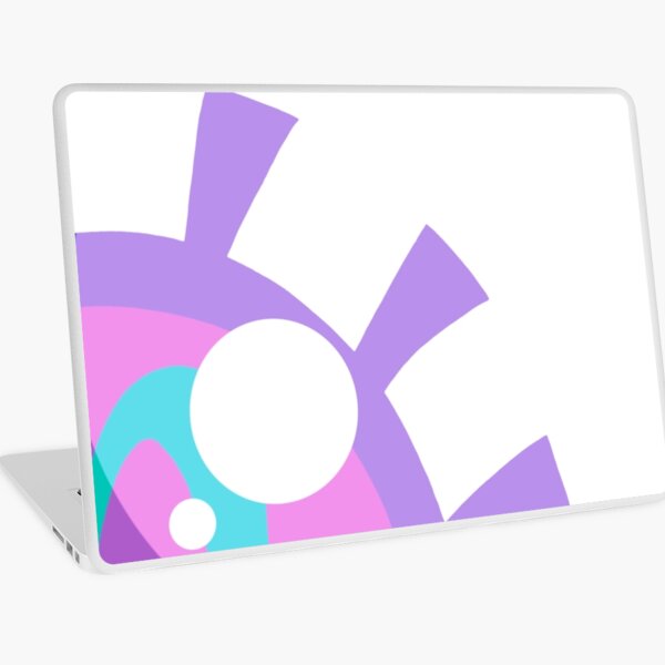 Purple Eye Laptop Skin