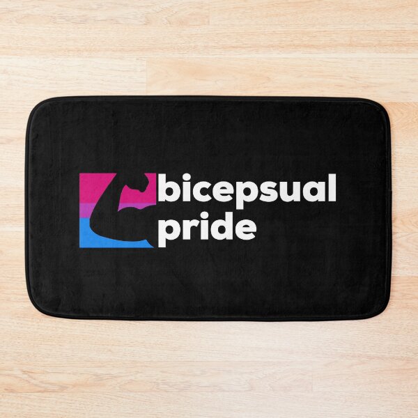 Item preview, Bicepsual Pride. Bisexual Pride designed and sold by Subtle Pride Shop.