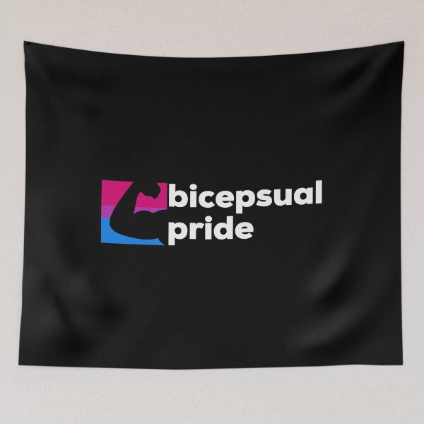 Item preview, Bicepsual Pride. Bisexual Pride designed and sold by Subtle Pride Shop.