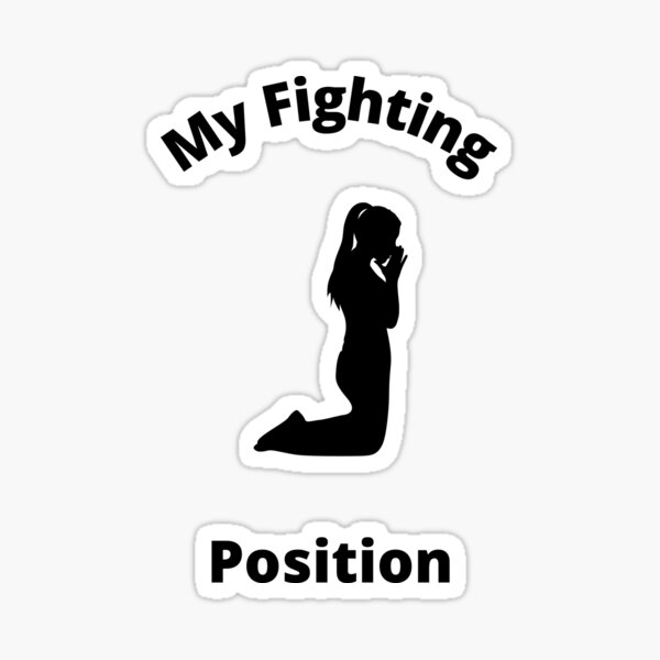 Item preview, Prayer My Fighting Position designed and sold by ShanNic31.