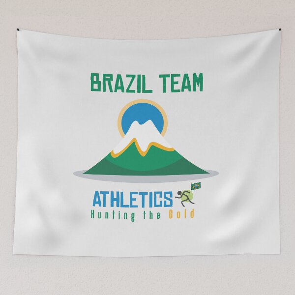 Item preview, BRAZIL Team Athletics , Hunting The Gold designed and sold by Xiemand.
