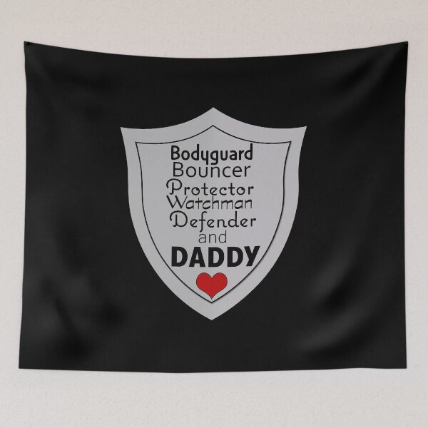 Item preview, Protective shirt for a daddy about his child designed and sold by With My Hands By K.