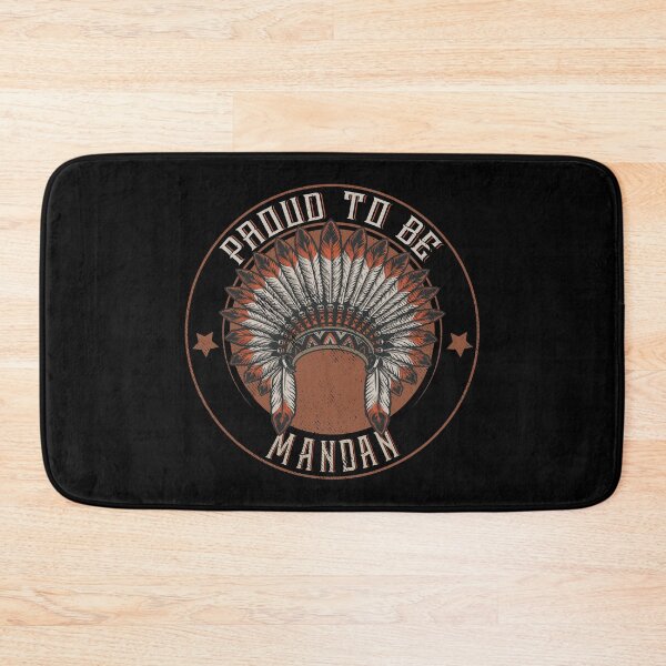 Item preview, Native American Tribe Indigenous People :Native American Proud to be Mandan Tribe Headdress- Native American Shirt- First Nation Mandan Shirt- Mandan Gift designed and sold by nativeStor.