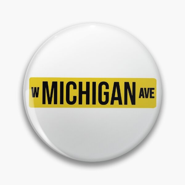 Artikelvorschau, W MICHIGAN AVE (schwarz) / WESTERN MICHIGAN entworfen und verkauft von lindsaykat12.