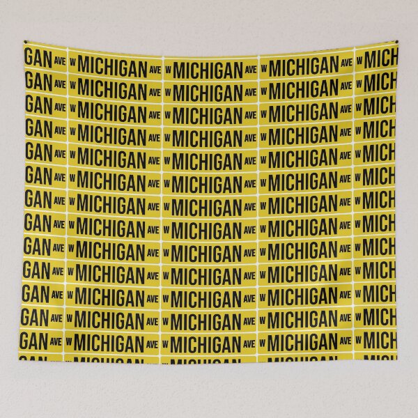 Item preview, W MICHIGAN AVE (black) / WESTERN MICHIGAN designed and sold by lindsaykat12.