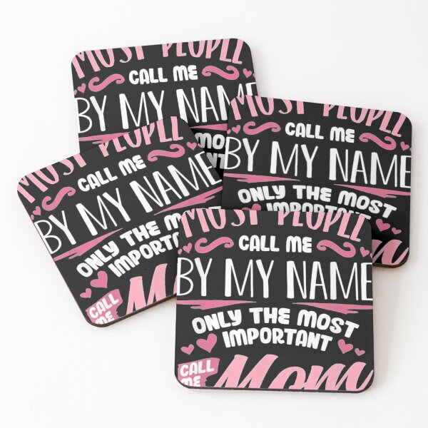 Item preview, The Most Important Call Me Mom designed and sold by manmoo.