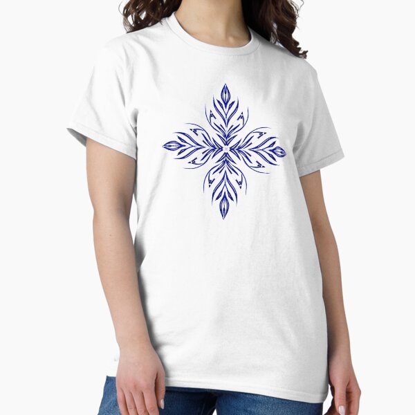 Item preview, Shower of Sapphire Snowflakes designed and sold by StephOBrien.