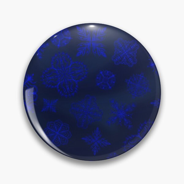 Item preview, Shower of Sapphire Snowflakes designed and sold by StephOBrien.