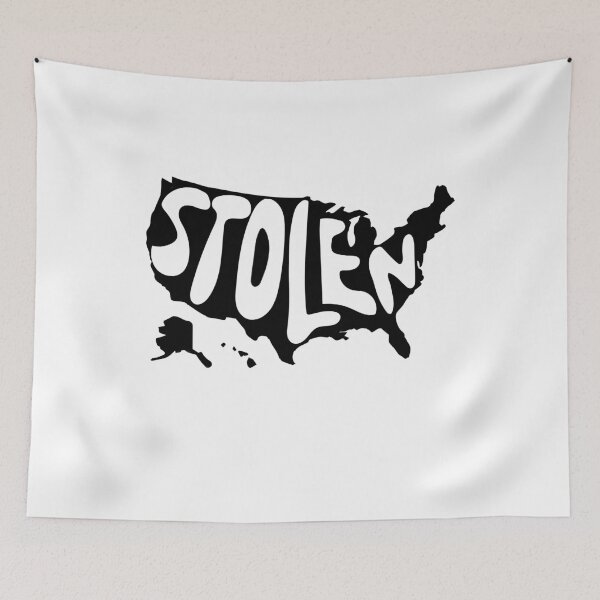 Item preview, On Stolen Land - Black designed and sold by whimsicalshoppe.