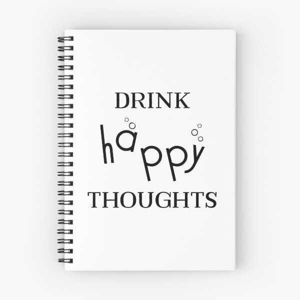 Item preview,  Drink Happy Thoughts designed and sold by SouthernSassArt.