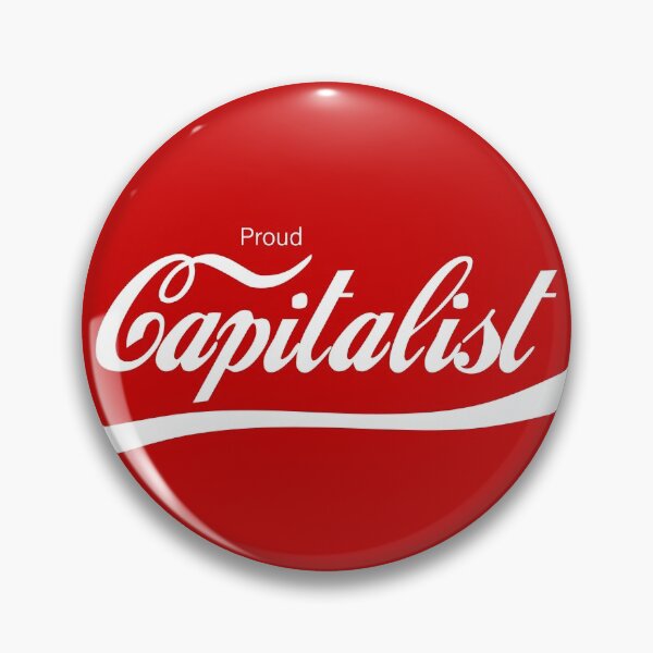 Item preview, Proud Capitalist - Anti Woke - Funny Conservative Capitalism Stickers  designed and sold by WeAreRightStore.