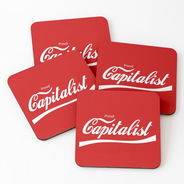 Item preview, Proud Capitalist - Anti Woke - Funny Conservative Capitalism Stickers  designed and sold by WeAreRightStore.
