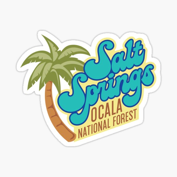 Vista previa del artículo con la obra «Salt Springs, Bosque Nacional de Ocala (ligero)», diseñado y vendido por Adam Icenogle.