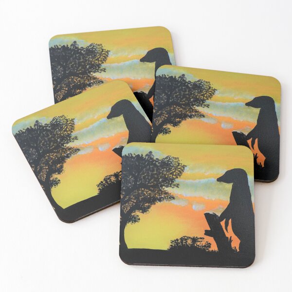 Item preview, Meerkat silhouette designed and sold by Rebecca Rose.