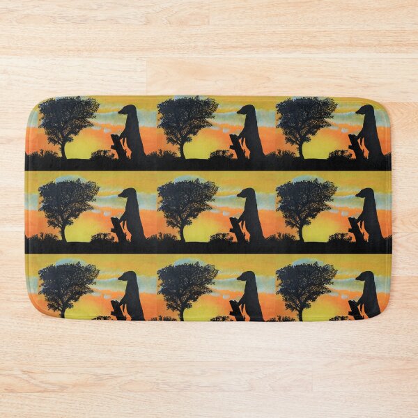 Item preview, Meerkat silhouette designed and sold by Rebecca Rose.