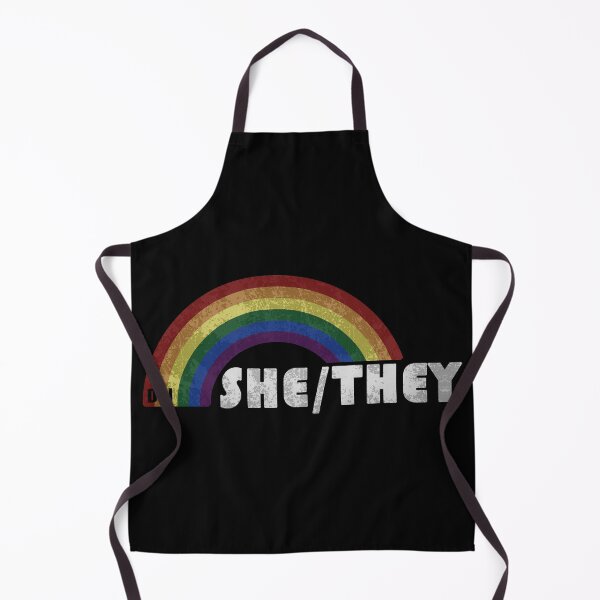 Item preview, Grunge LGBTQIA+ Pride - She/They T-Shirt designed and sold by DAWolfe.