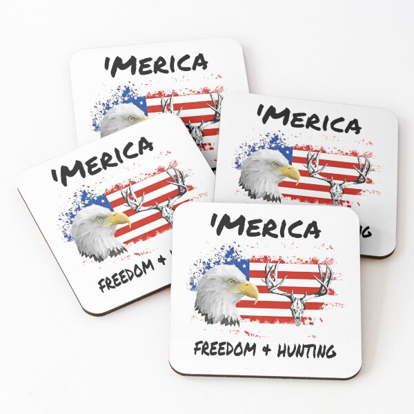 Item preview, 'Merica: Freedom & Hunting designed and sold by MRCoopGroup.