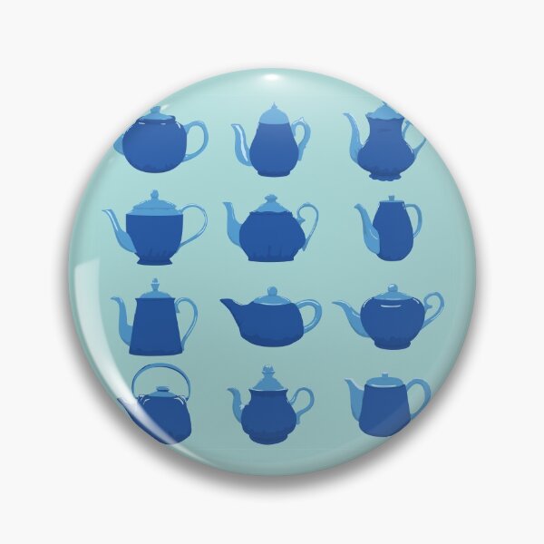 Item preview, Blue Teapots designed and sold by MissBennett.