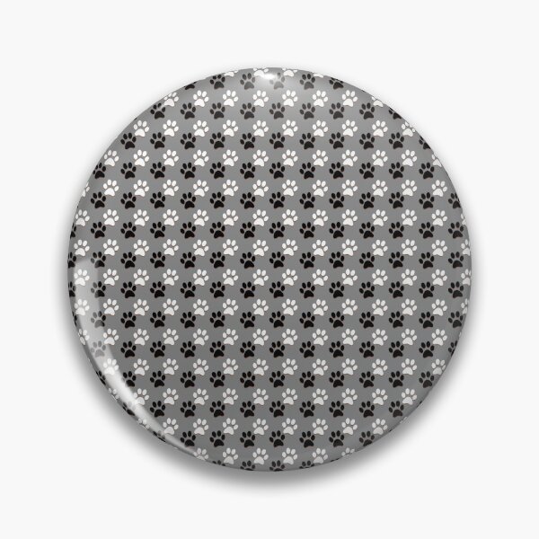Item preview, Dog Paws Patterns Grey  designed and sold by KleinDuBois.