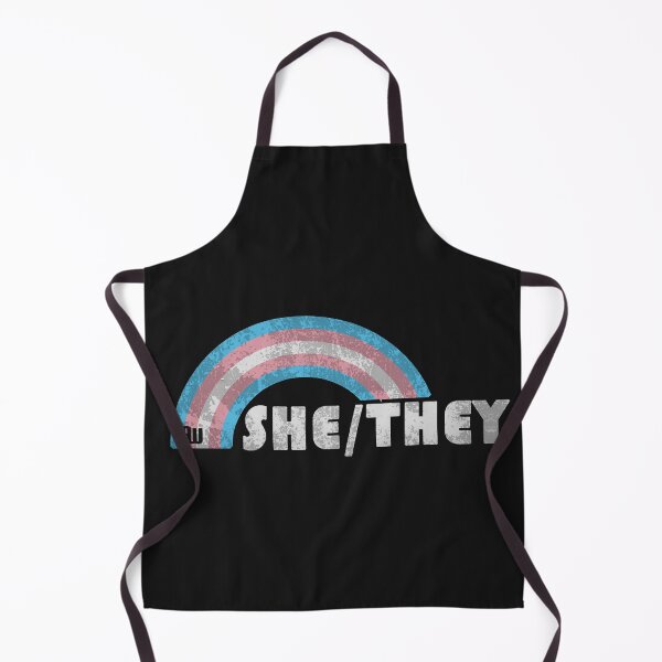 Item preview, Grunge Trans Pride - She/They T-Shirt designed and sold by DAWolfe.