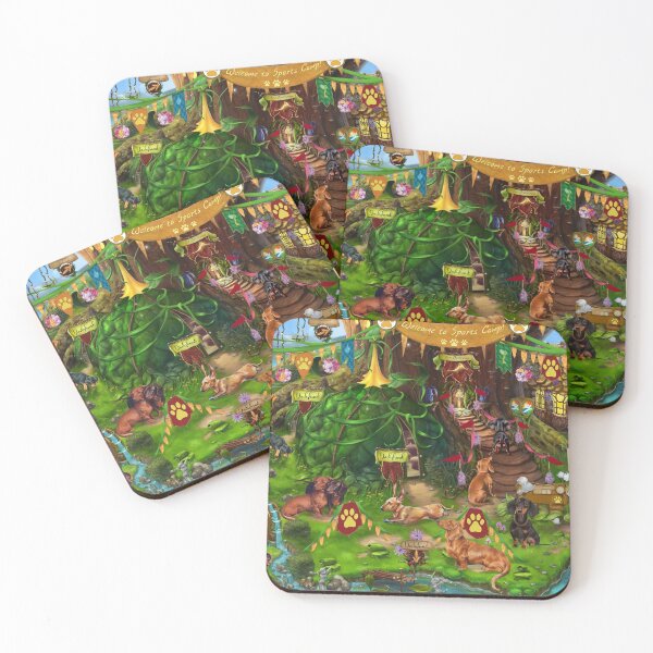 Item preview, Welcome To Dachshund Camp designed and sold by Clitus.