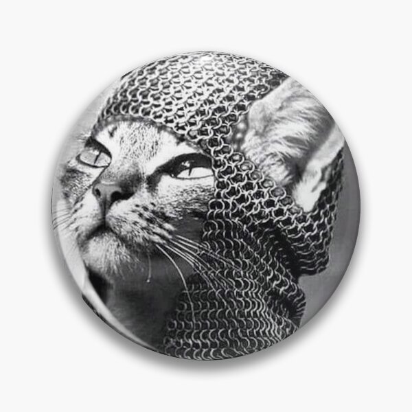 Item preview, Cat in Chainmail Armor designed and sold by Popular-Gifts.