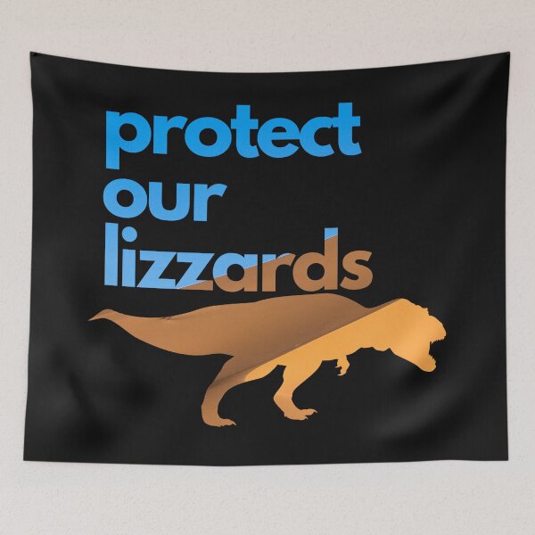 Item preview, Protect Our Lizzards designed and sold by GoPublicTeam.