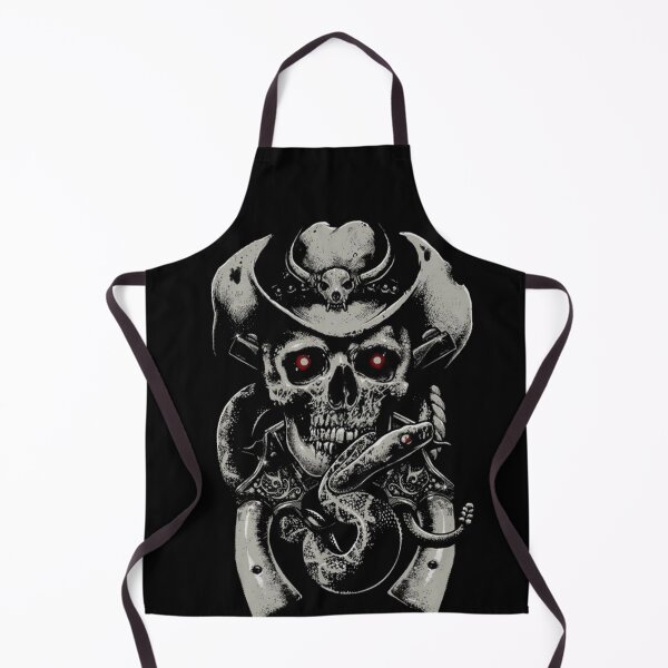 Item preview, Rebal Skeleton Biker Cowboy Skull With guns designed and sold by slashrose4ever.