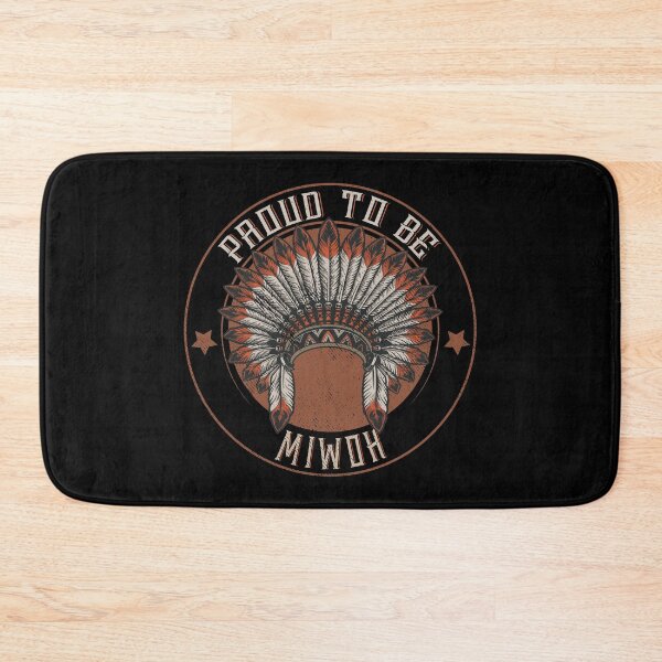 Item preview, Native American Tribe Indigenous People :Native American Proud to be Miwok Tribe Headdress- Native American Shirt- First Nation Miwok Shirt- Miwok Gift designed and sold by nativeStor.