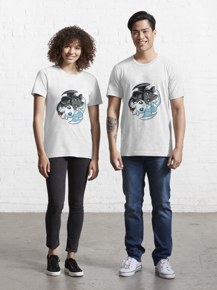 Light blue fury shirt deals