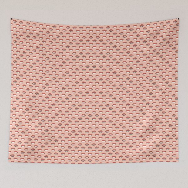 Item preview, Cute Japanese Food Patterns Pinky designed and sold by KleinDuBois.