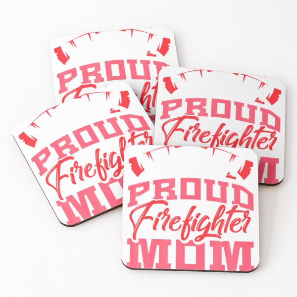 Item preview, Proud Firefighter Mom designed and sold by manmoo.