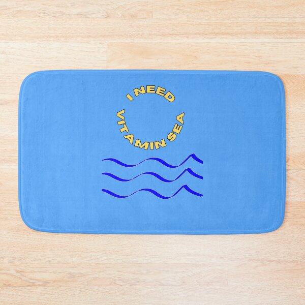 Item preview, I Need Vitamin Sea, I miss the Beach  and surf too -Vacations are Fun designed and sold by Inspire-me-CYK.