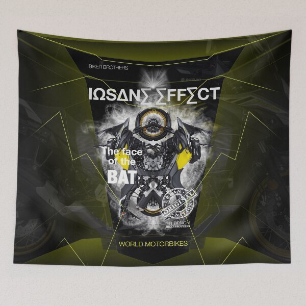 Item preview, Insane Effect - The Face of the Bat - World Motorcycles designed and sold by SHdesigner.