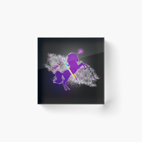 Flair - Original Art Acrylic Block