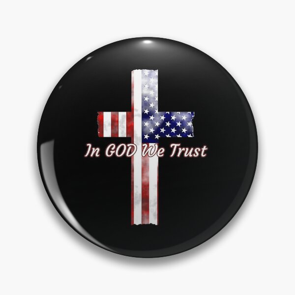 Item preview, In God We Trust American Flag Cross Christian Design  designed and sold by Carnation766.