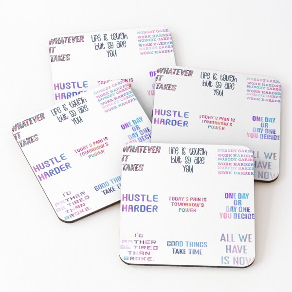 Item preview, Hustle motivation quotes designed and sold by LOZ709.