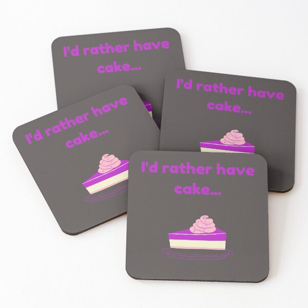Item preview, I'd Rather Have Cake designed and sold by IsabellaPezza.
