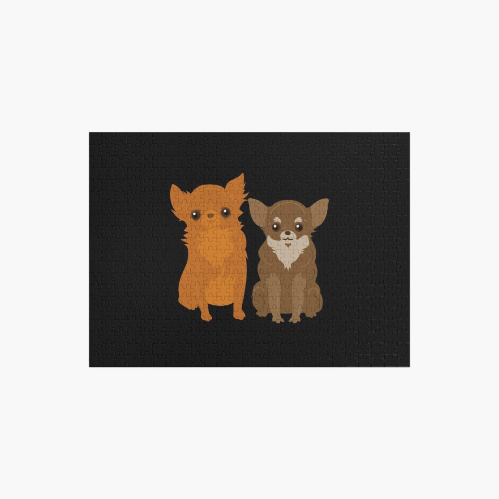 New Style Brown Chihuahuas Jigsaw Puzzle by Giving-happy JW-MHWXLZLA