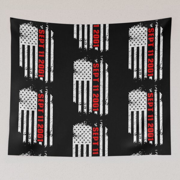 Item preview, Patriot Day September 11th Vintage Flag 9 11 designed and sold by TKsTees.