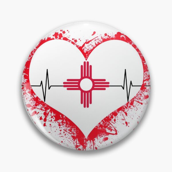 Item preview, Heart Beats for New Mexico designed and sold by RedRockCreek.