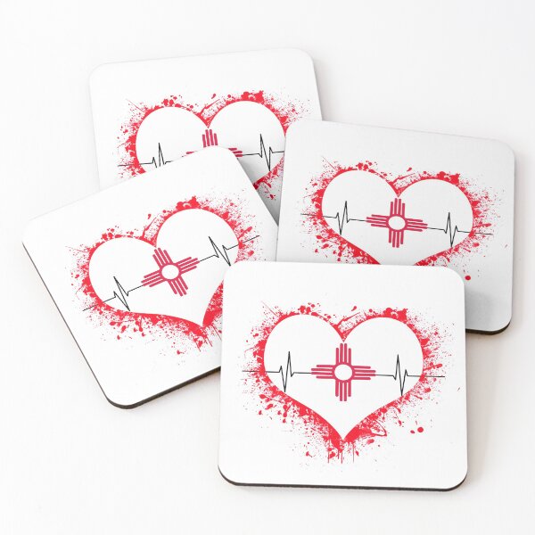 Item preview, Heart Beats for New Mexico designed and sold by RedRockCreek.