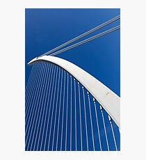 Calatrava's bridge Valencia Photographic Print
