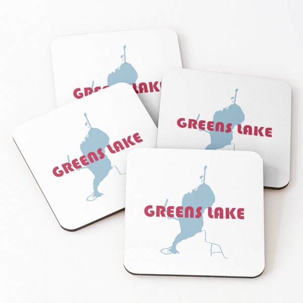 Item preview, Greens Lake, Clarkston, Oakland County, Michigan  designed and sold by Awake88.
