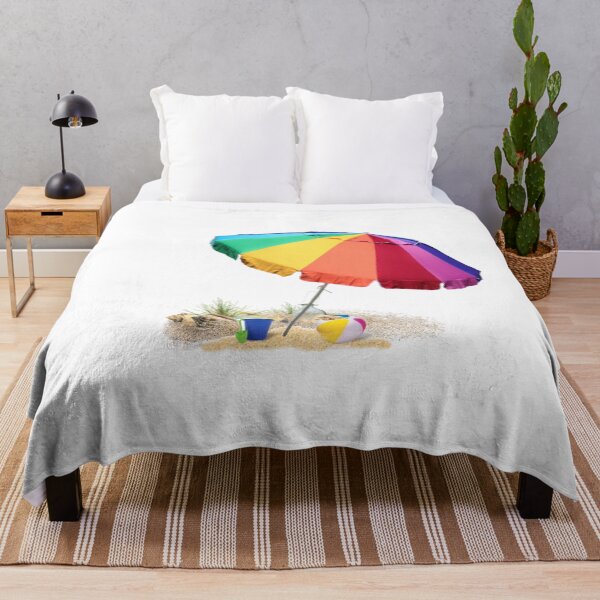 Item preview, Sun Umbrella on Beach Design designed and sold by VIVEK KUMAR RAI.