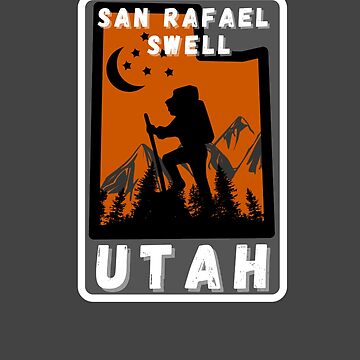 Artwork thumbnail, San Rafael Swell Utah Mountains Sky by MojaveTradePost