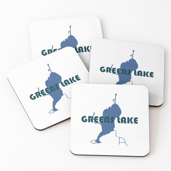 Item preview, Greens Lake, Clarkston, Oakland County, Michigan  designed and sold by Awake88.