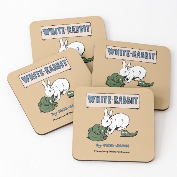 Item preview, Cecil Aldin: White Rabbit cover designed and sold by ebrawne.
